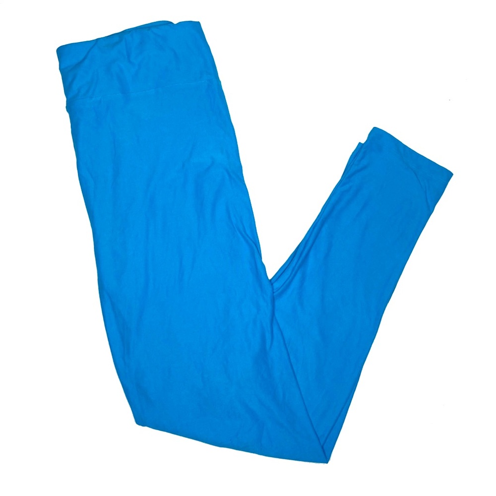 LuLaRoe TC Blue Leggings